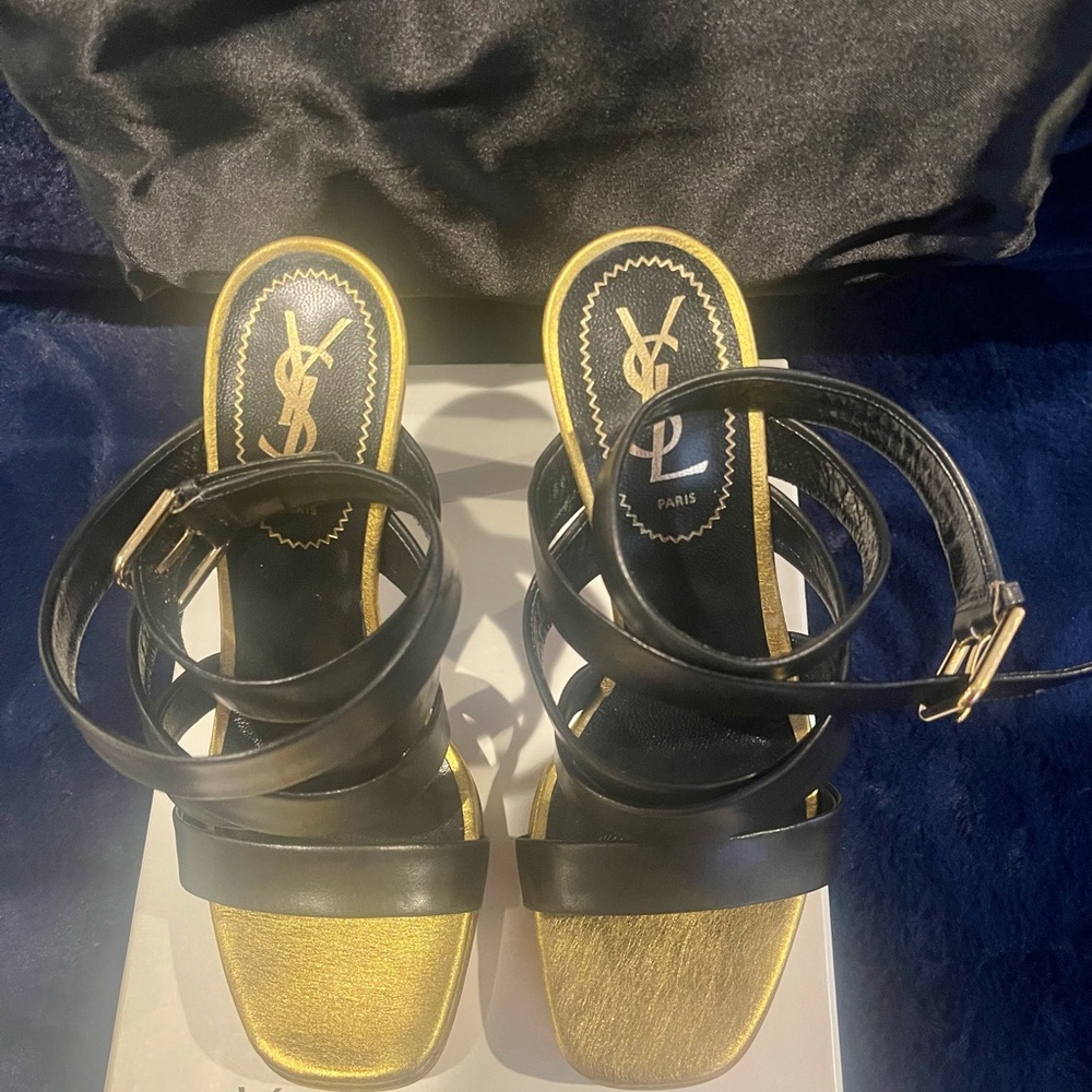 Ysl Rive Gauche Sandals - image 6